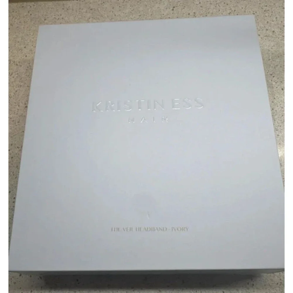 Kristen Ess Ivory Veil Headband